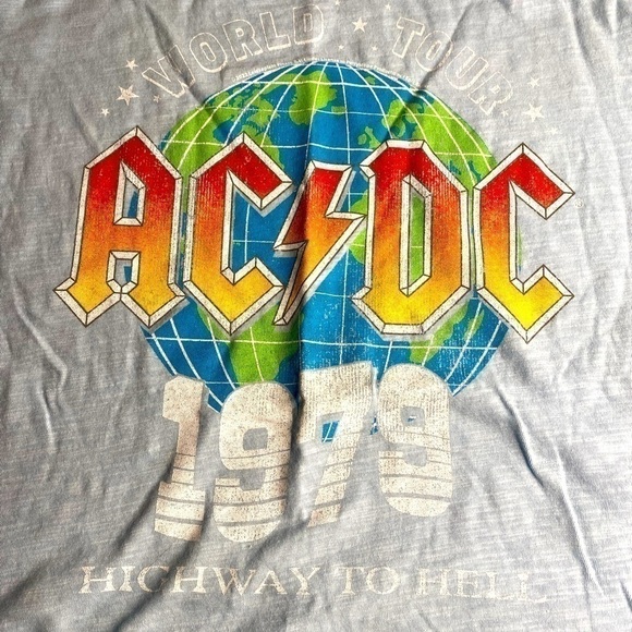NWT GAP AC/DC FOREVER SOFT GRAPHIC TEE SIZE XL - Picture 2 of 4